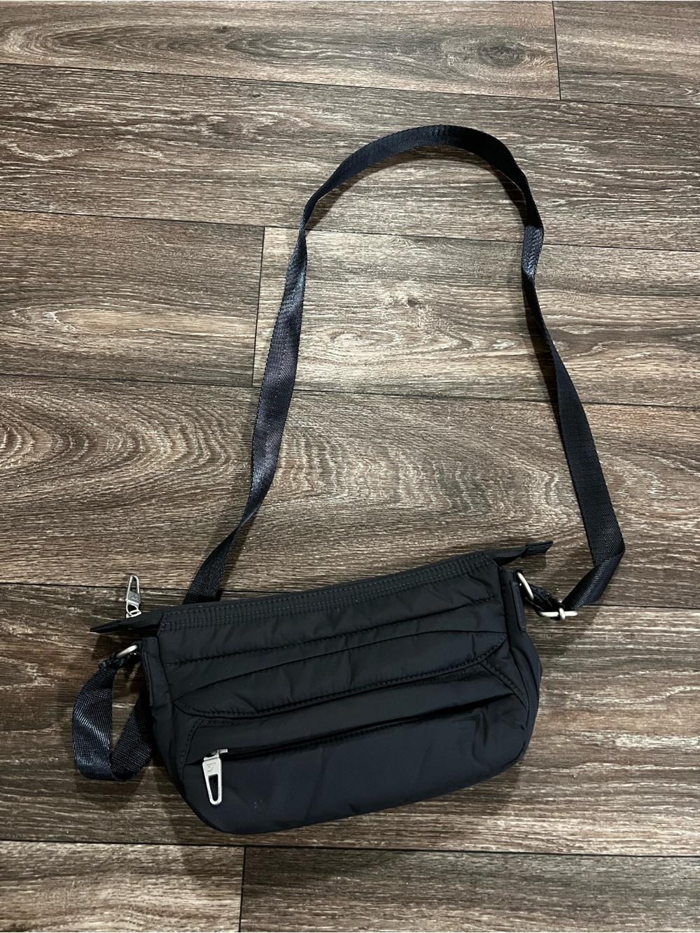 GYMSHARK Premium Lifestyle Shoulder / Crossbody Bag Onyx Grey